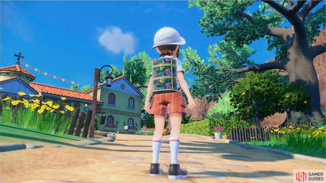 The Floral-print Sport Backpack. (Credit: The Pokémon Company)