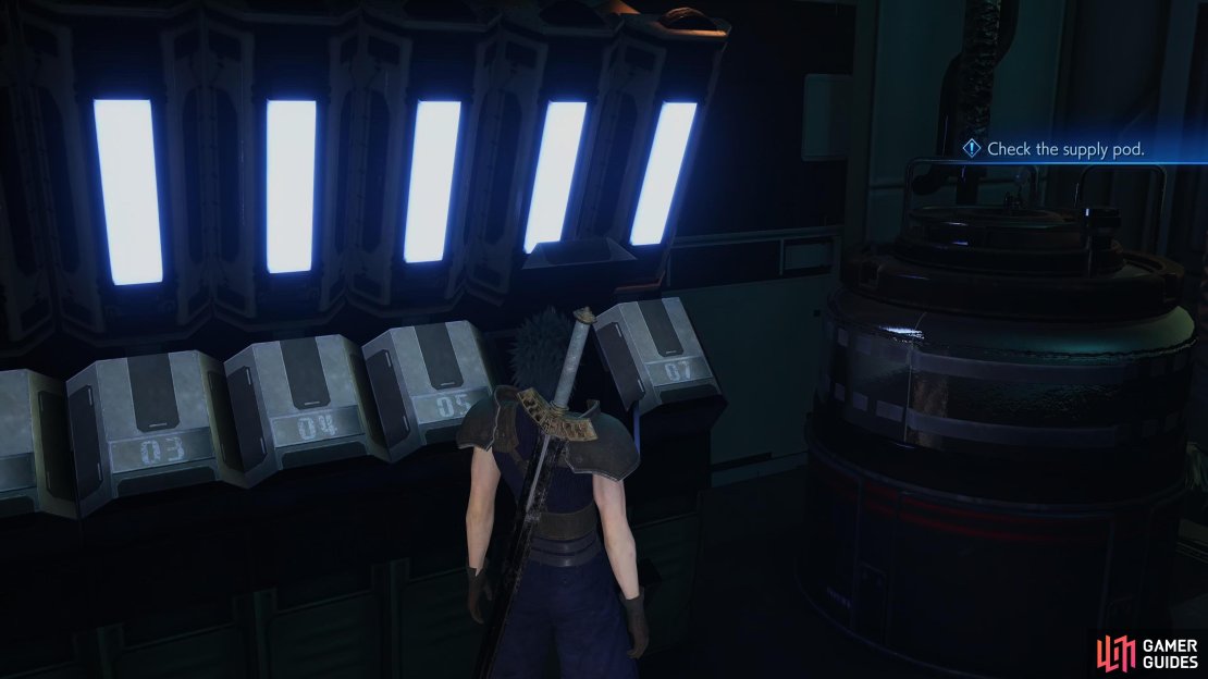 Check the Supply Pod approximately 20 times to find the missable Cursed Ring!