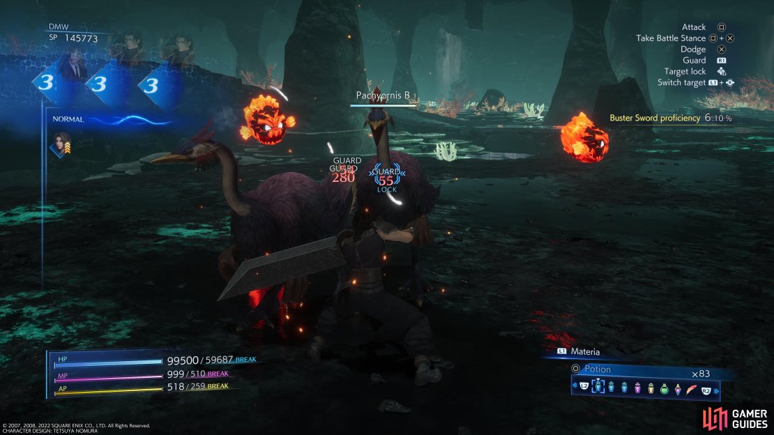 You can level Proficiency using !Guards