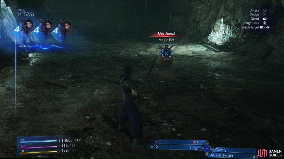 You must use the correct materia against Magic Pot to acquire it for your DMW.