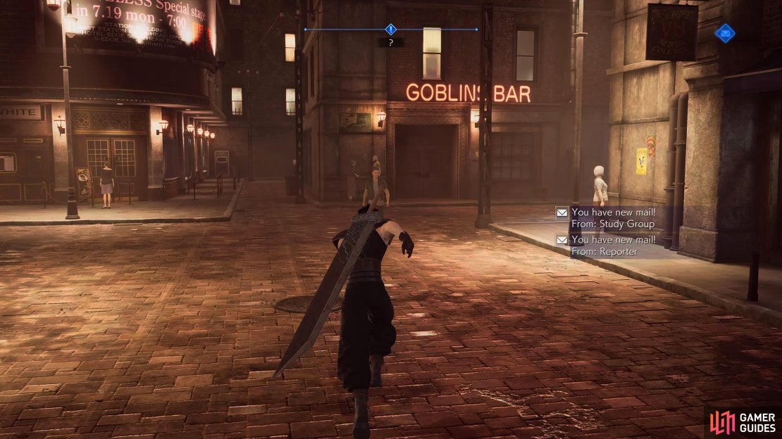 These mail are automatically added as you walk forward in Sector 8 - LOVELESS Avenue.