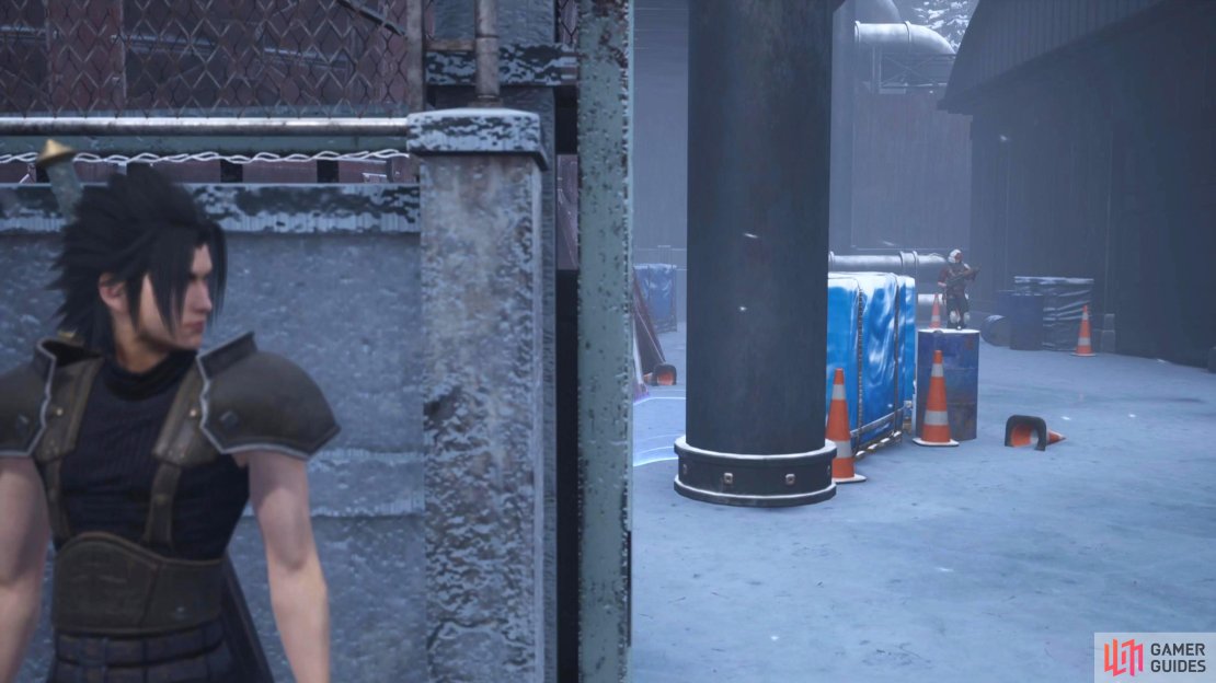 You need to infiltrate the facility without being seen.