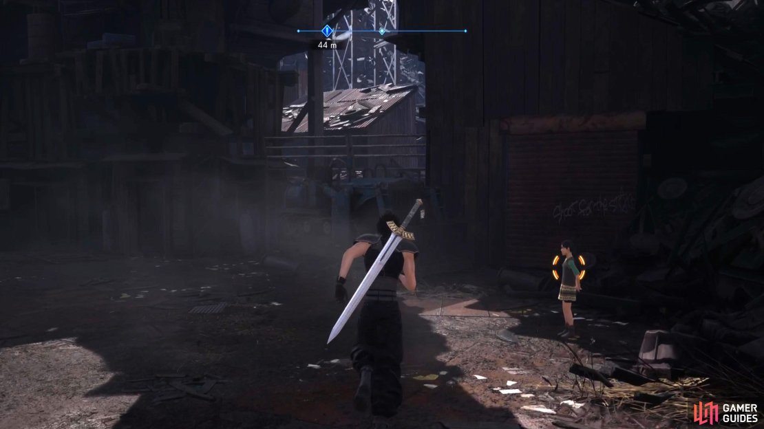 Speak to the small girl at the end of Sector 5 Slums - Street before you go to the market to unlock mission 2-4-1. Otherwise you’ll be locked out from it until at least Chapter 5.