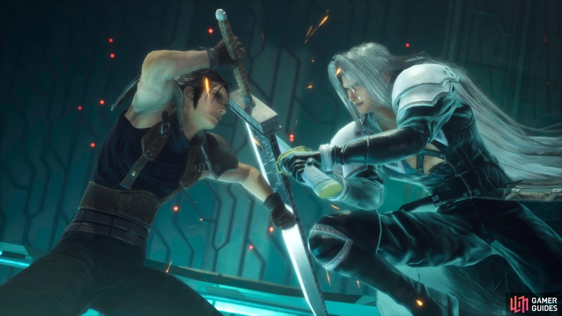 Crisis Core Reunion has enhanced graphics (Credit: Square Enix).