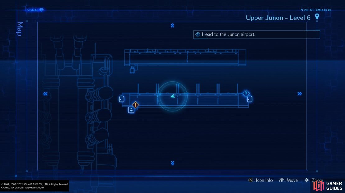 Go back on yourself instead of to the airport in Chapter 6