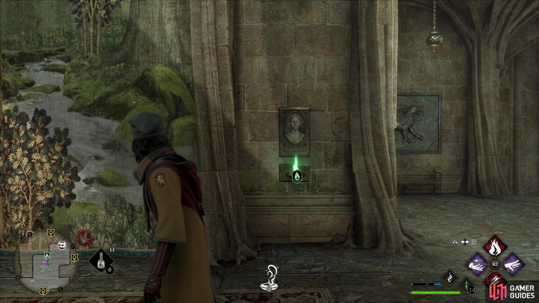 West Tower Floo Flame.