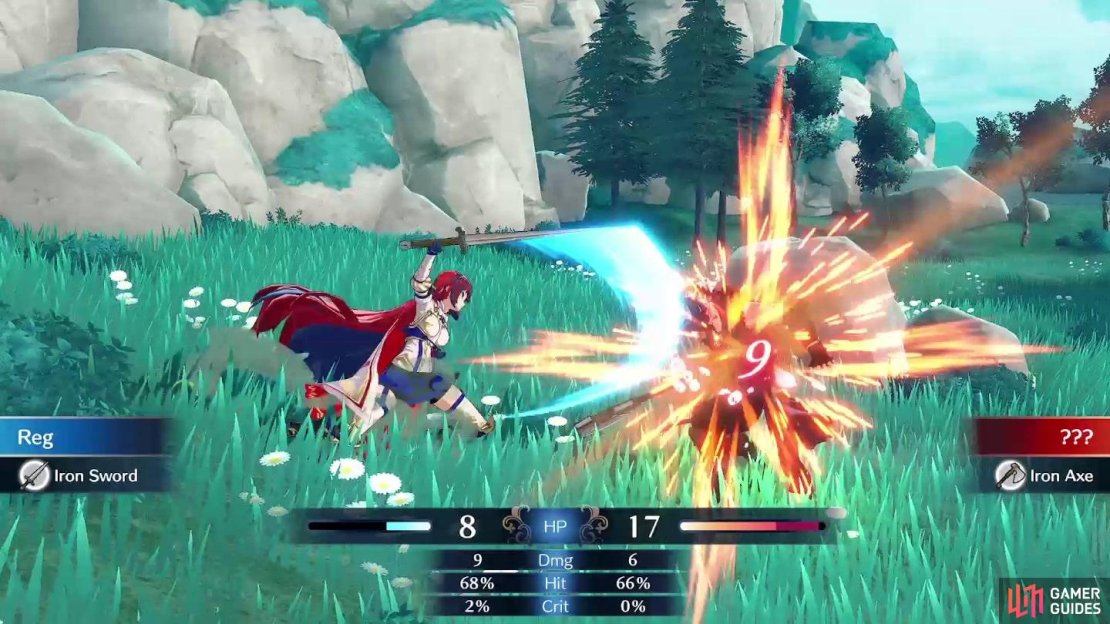 Every Sword in !Fire Emblem Engage is effective against Axes.