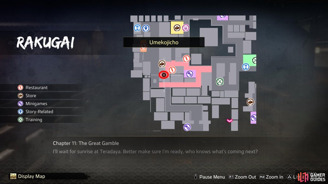 The second counter can be found nearby. Go southwest from your last location past the Shady Bar where you’ll get attacked again.