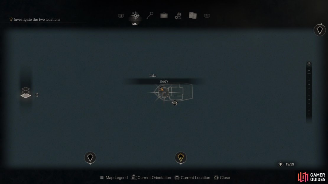The Red 9 can be found on the lake during Chapter 4 of RE4 Remake.
