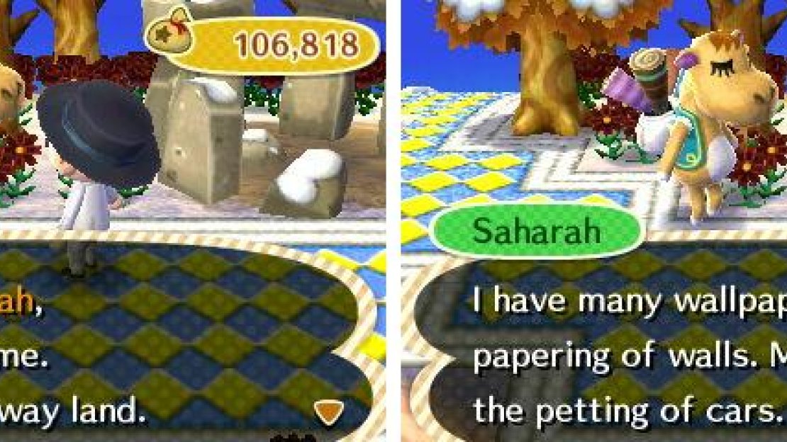 Saharah’s exclusive wallpapers and carpets can’t be reordered, so keep ’em safe.