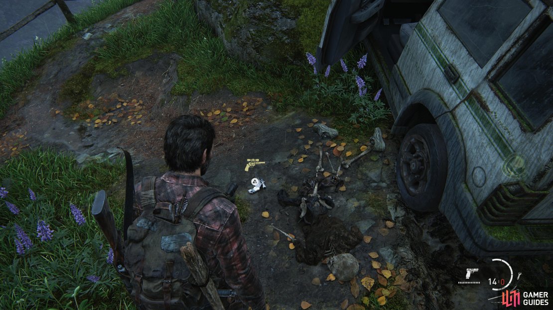 The El Diablo can be found on the floor near a car.