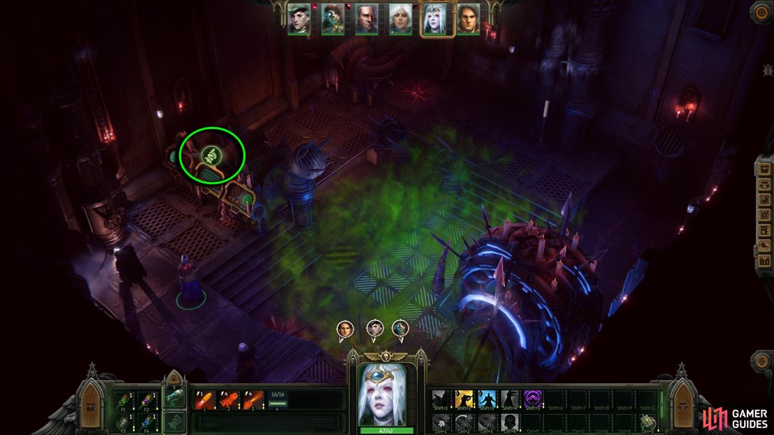 Interact with the console to start the puzzle, and you’ll need to reach the value of 10.