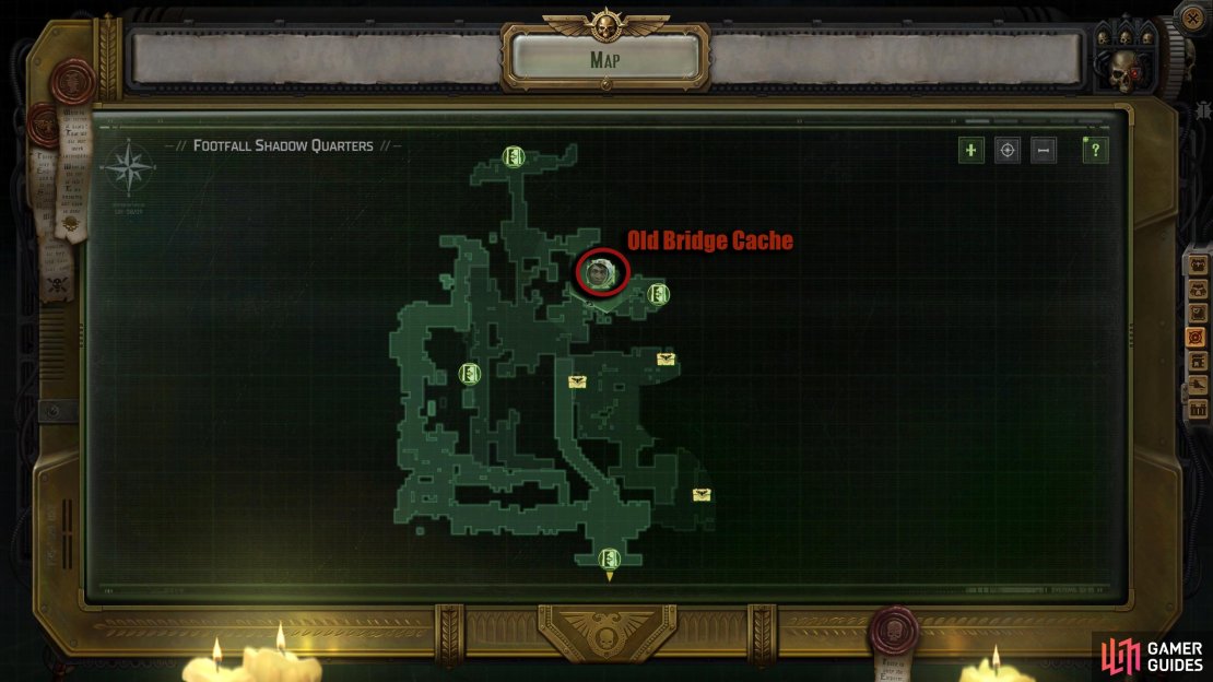 In the Shadow Quarters, head to the east side of the map, near the Warehouse.