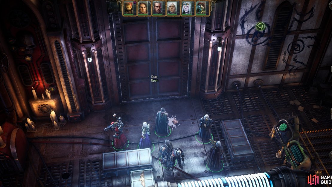 Either pick a locked door,