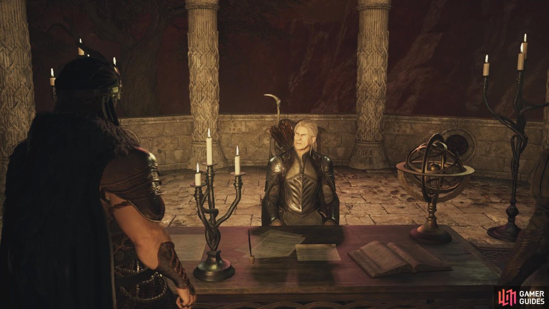 You’ll need to convince Taliesin one way or another if you want him to evacuate his people.