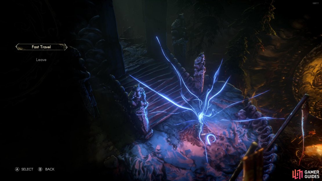 This is the Whisper outside the boss room, but you can’t reach the boss from here until you unlock the shortcut.