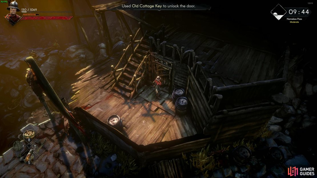 Here’s everything you need to know about the Old Cottage Key in No Rest For The Wicked.