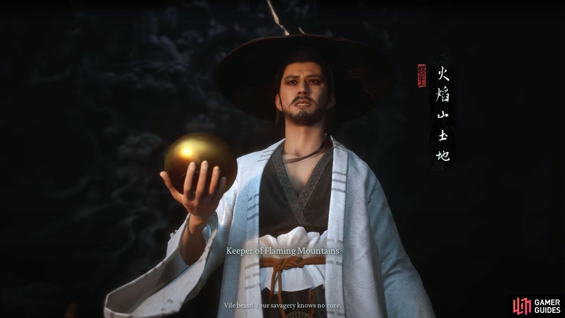 Defeat the Keeper of the Flaming Mountains, and then head back to the Valley Entrance Shrine.