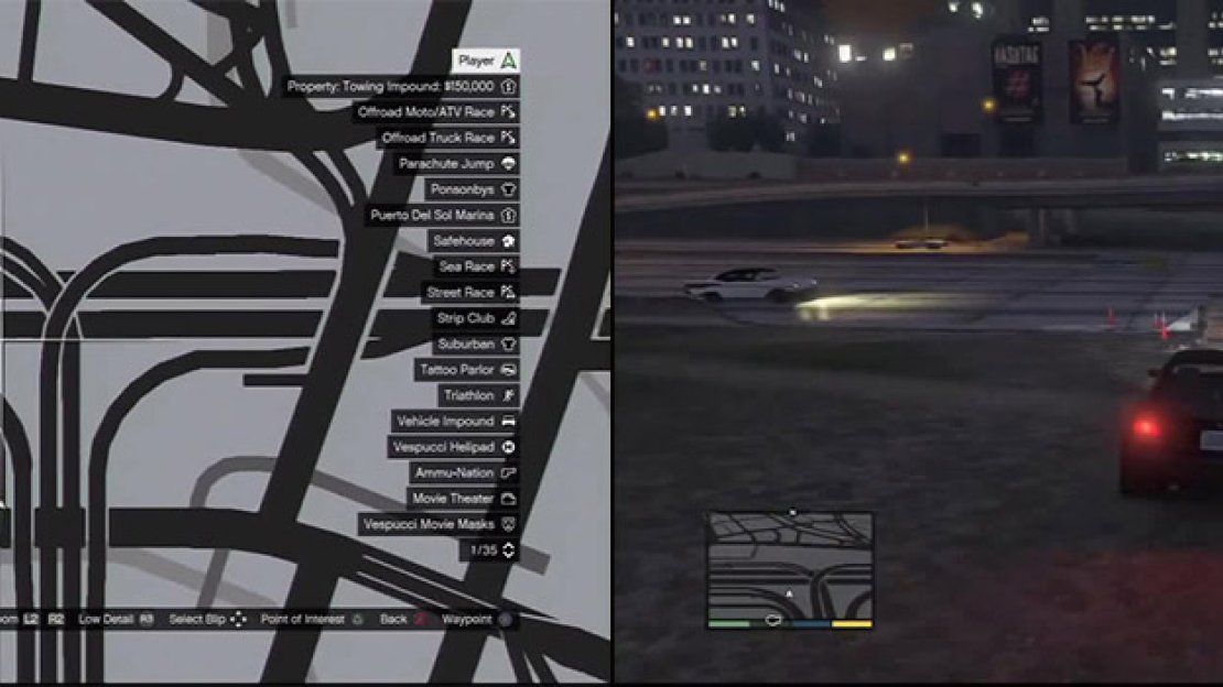 You do not need a lot of speed to complete this jump or a fancy car.