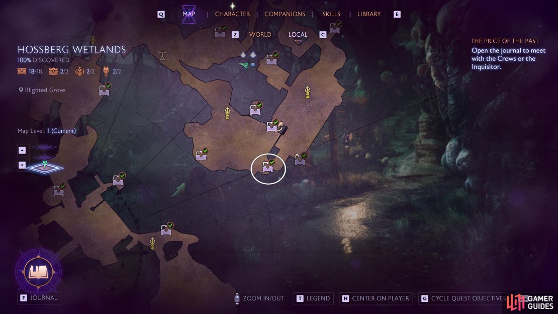 Make your way to Solitude’s Edge for the next chest.