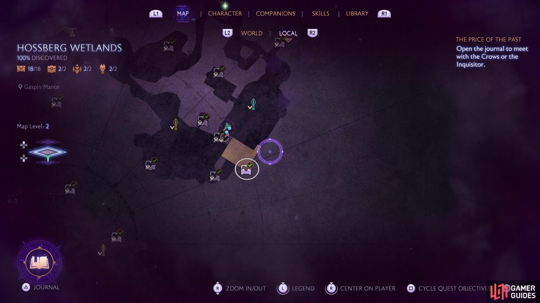 Another chest can be found in Gaspin Manor.
