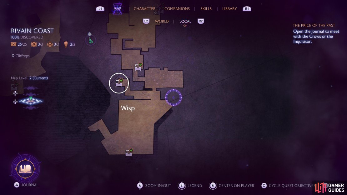 The next Warden Castle chest can be found with the third Warden Lock.