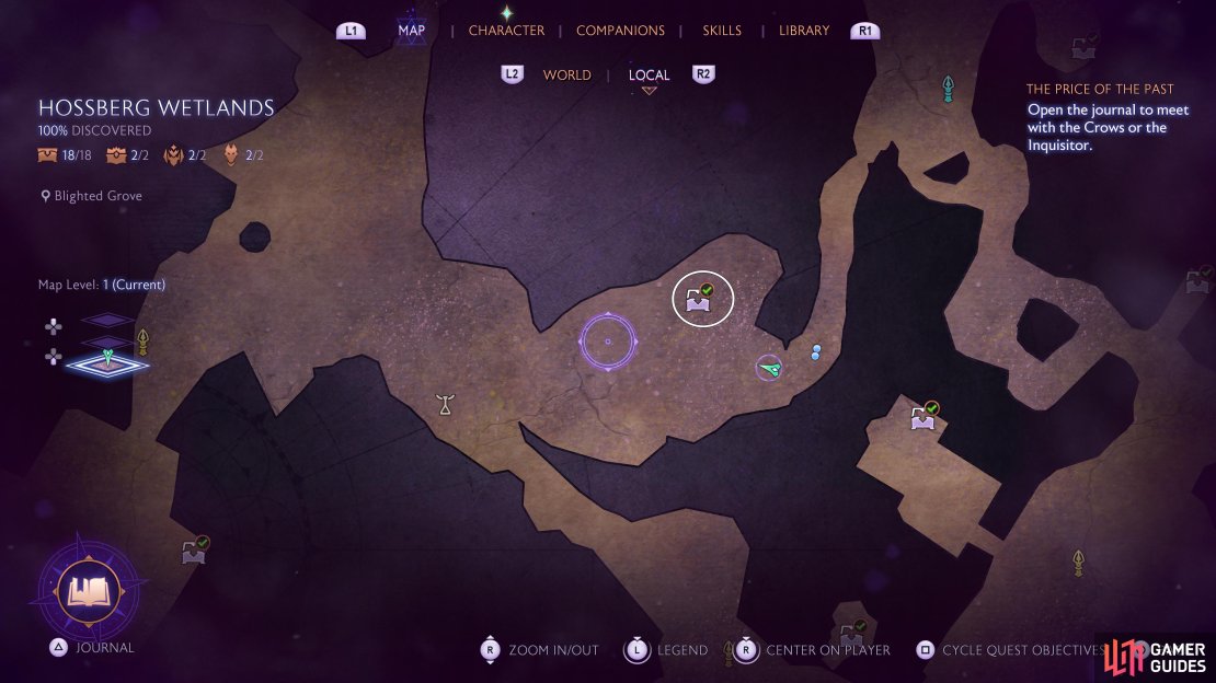 The next chest can be found in the Blighted Grove.