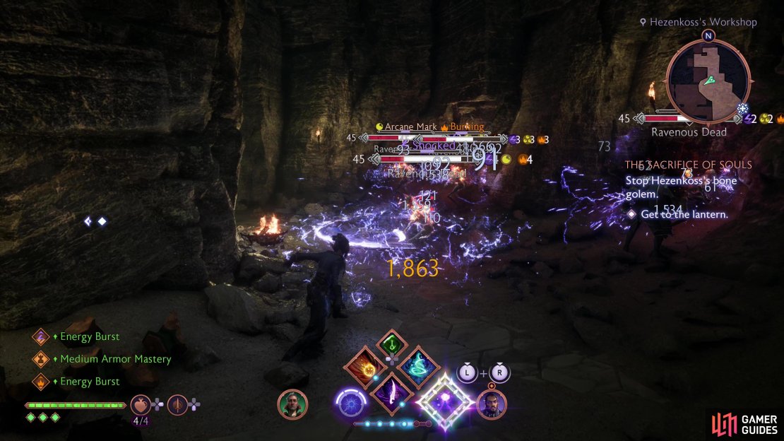 In Hezenkoss’s Workshop you’ll find plenty of powerful undead.