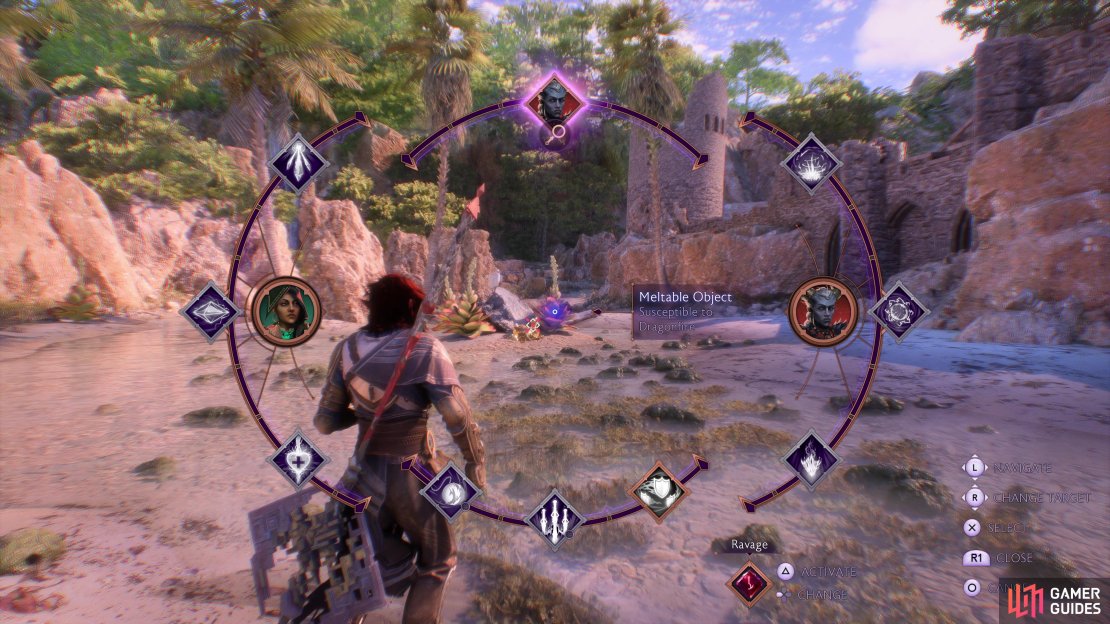 The first treasure is located on the Winding Shoreline.