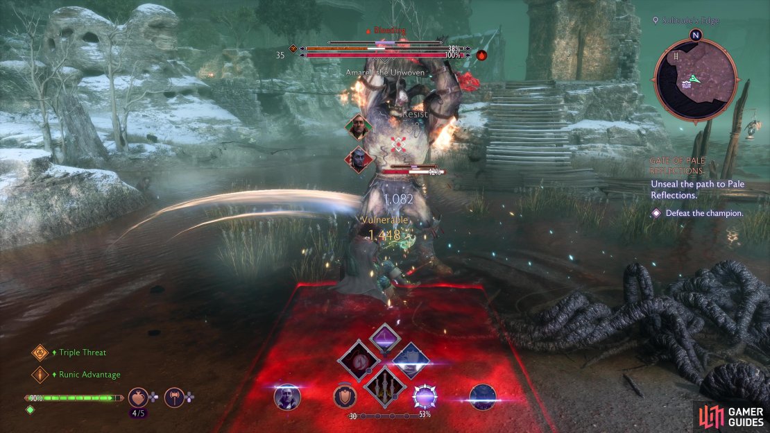 You will need to defeat Champions in three locations to get their Essences.