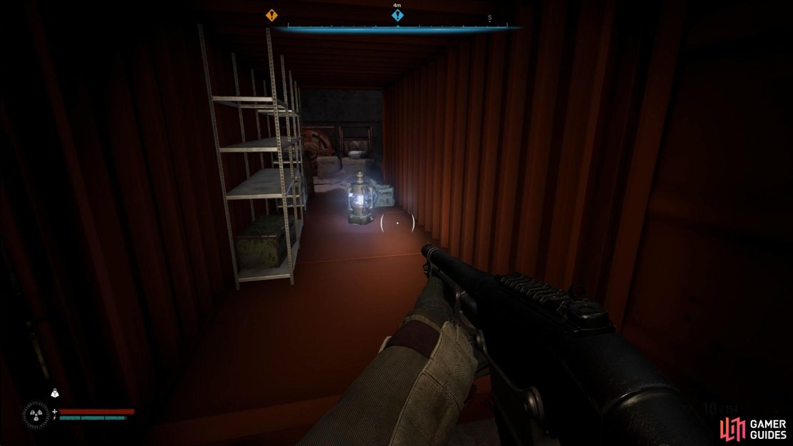 The PSI Emitter will be in the red container.