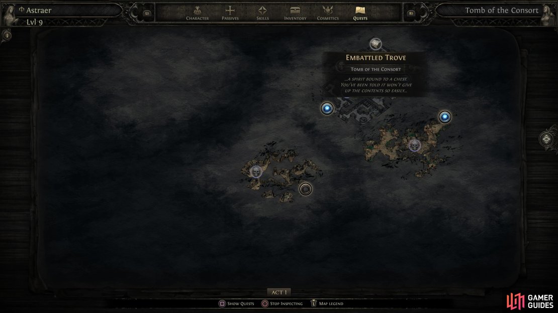 Don’t forget to find the Haunted Treasure during your exploration of the Tomb of the Consort.