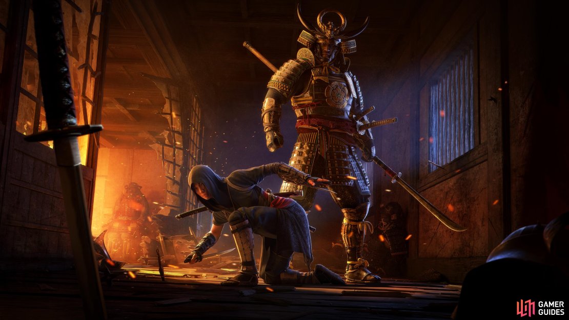 The dual protagonists of Assassin’s Creed Shadows