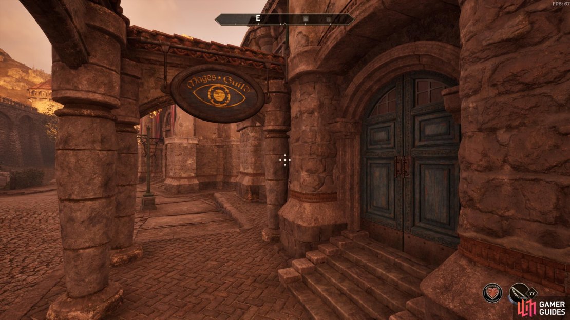 Look for these signs to find Mages Guild Halls.