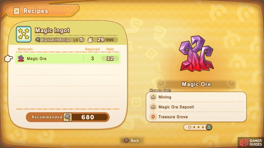 Magic Ore is an endgame ore that can be a little difficult to find.