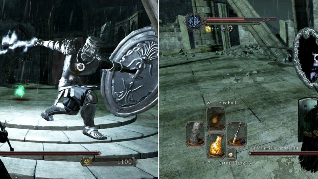 Even when using a heavy shield, his attacks can drain ALL your stamin! And when he summons help; get ready to smash your opponent down as soon as it’s out.