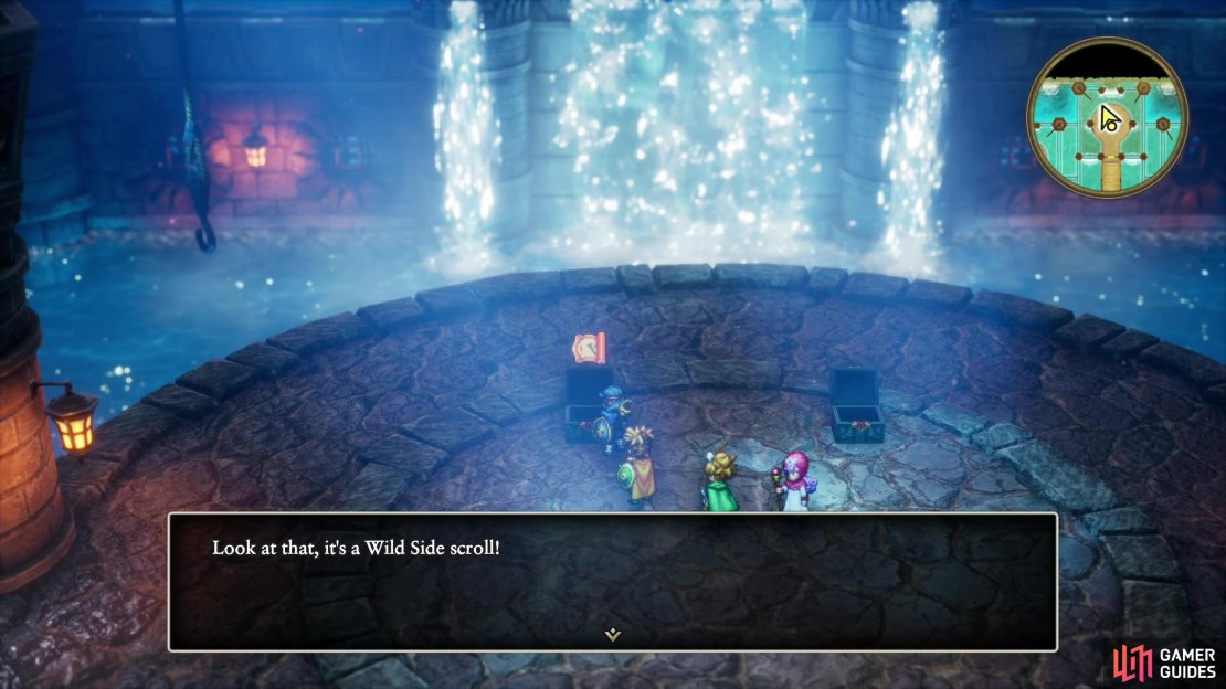 Over the course of your adventure you’ll find scrolls,