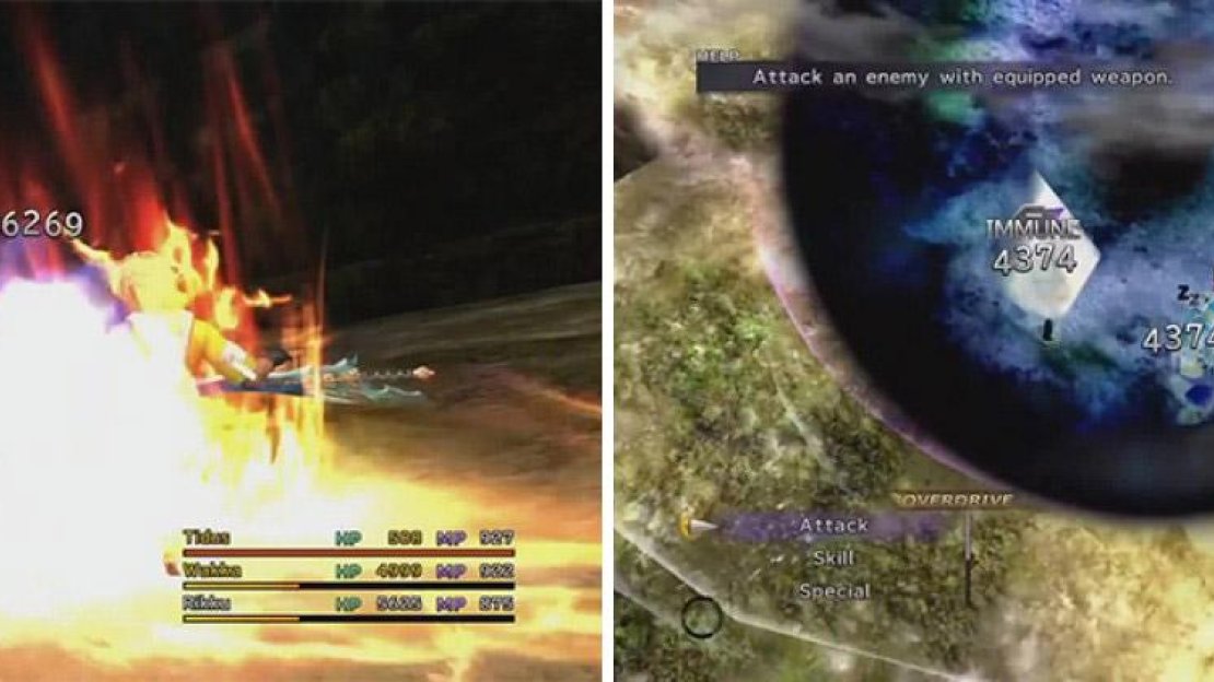 Razzia is especially damaging. As an Overdrive, the Magus sisters will use Giga-Graviton when you face them alone.