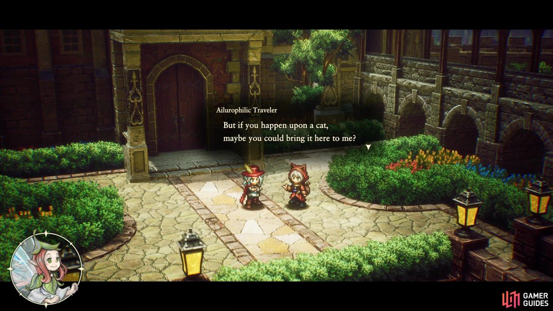 The quest “Capricious Neighbors” will begin as soon as you leave Castle Huther after you retrieve the Moonmirror.