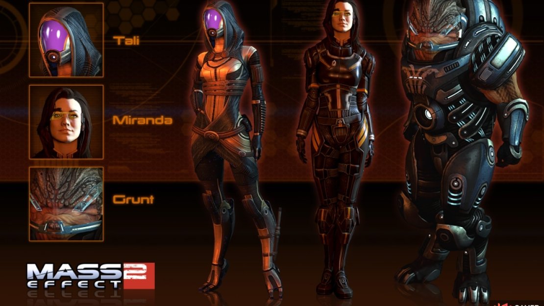 Tali, Grunt and Miranda get their turn to look good!
