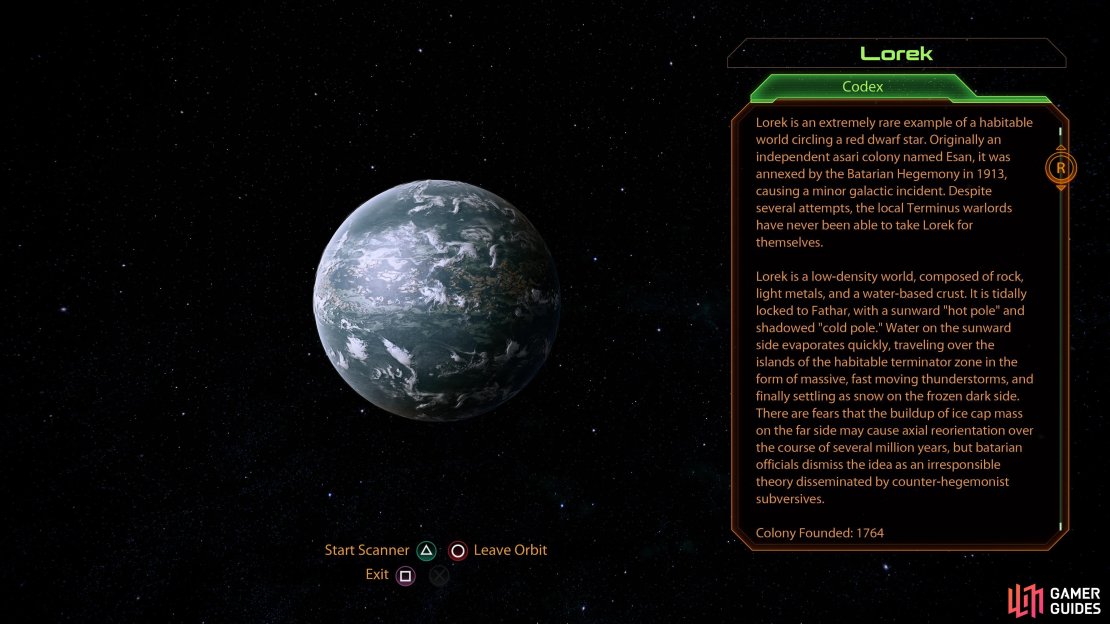 The assignment “N7: Lost Operative” can be found while scanning Lorek.