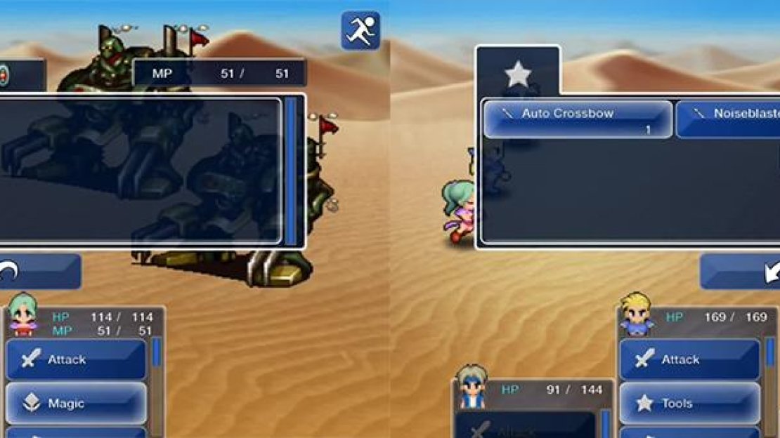 If you cast Fire with Terra, there will be an amusing scene in the midst of battle. Select Tools with Edgar and use your previously purchased Tools on your enemies.
