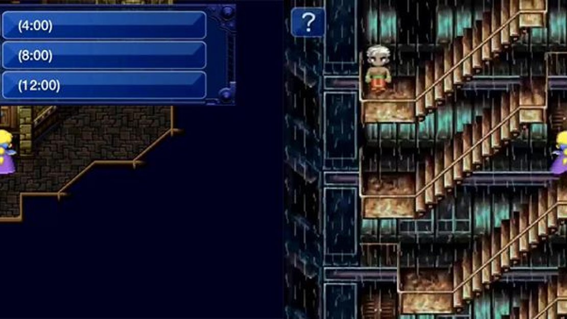 The clock in the Inn needs to be set to 6:10:50 to gain access to the treasure. Before you fight the boss, head into the door and grab the Burning Fist.