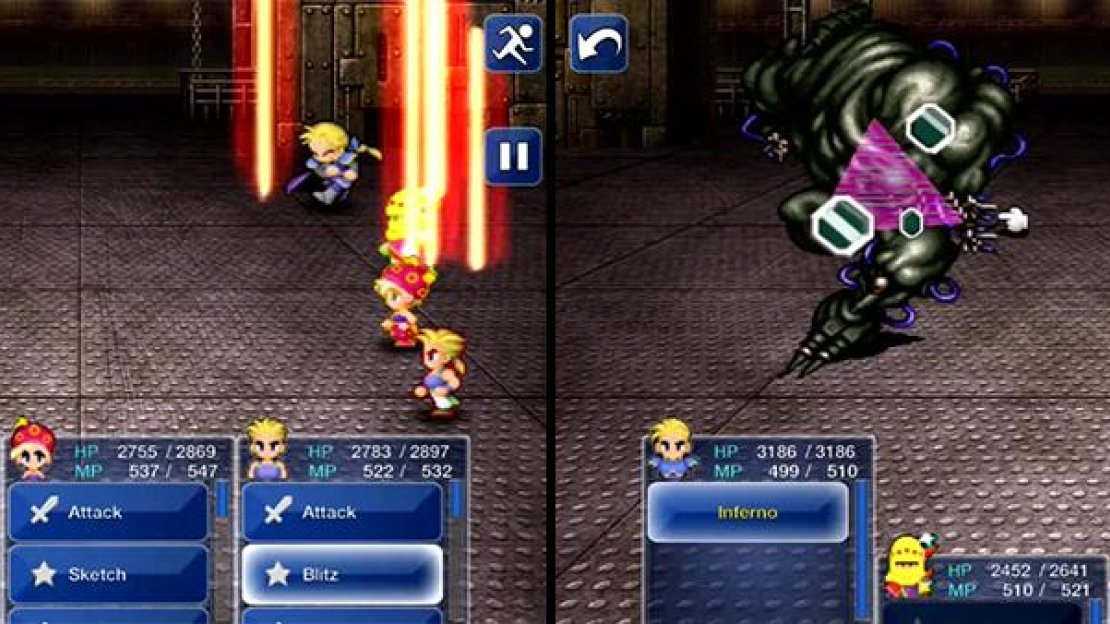 Atomic Rays will hit all members of your party. Through the fight, Inferno will then use Magitek Barrier to minimise damage but this won’t stop you!
