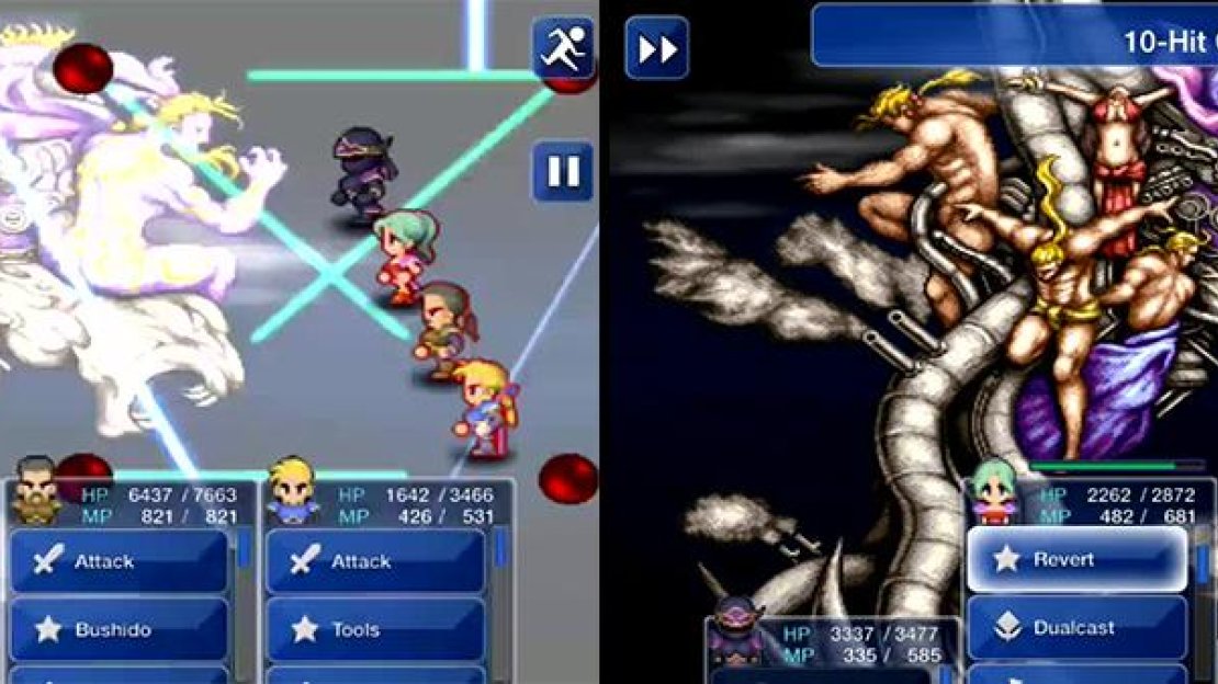 Lots of attacks are possible, all of which are powerful. The 10-Hit Combo can decimate your party unless you have good defense.