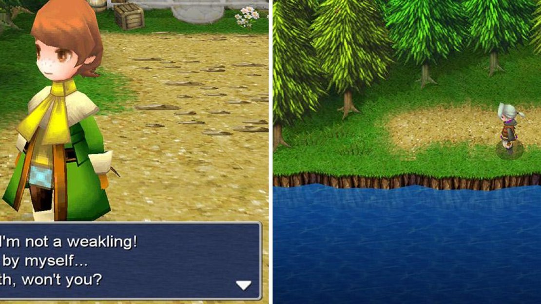 Once Arc joins you, check by the puddle of water for some goodies.