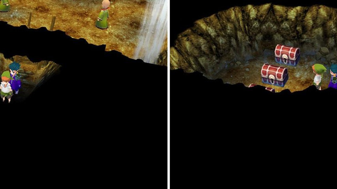 Here are the secret treasure chests.
