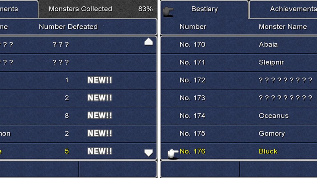 Note that enemies that you can encounter do not have equal encounter rates.