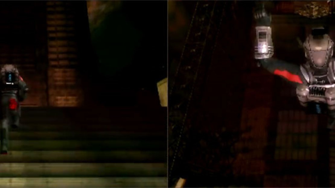Climbing up stairs and falling down holes. Being a Samurai can be physically taxing…