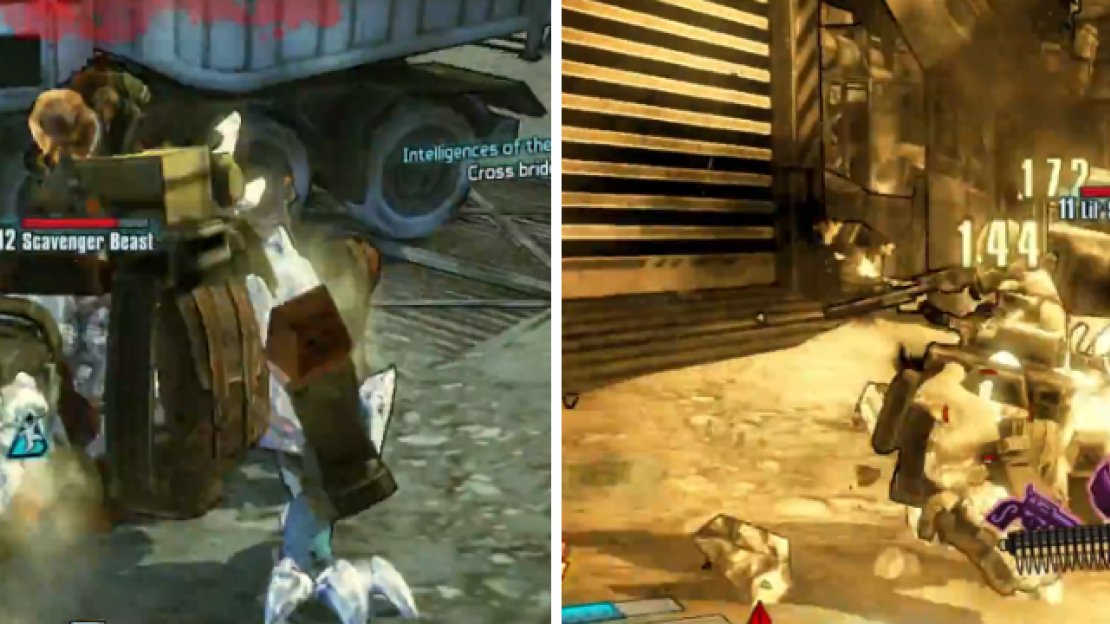 Yes, that’s a Scav riding a Kraggon and yes, it splits up like a normal Kraggon.